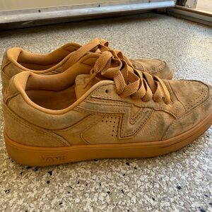 Vans Tan Suede Sneakers